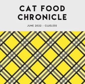    - Weight management cat food  Cat Food Chronicle June 2022 - Peanut Millionaire's Slice & Orange and Almond Cake -  Digital Download