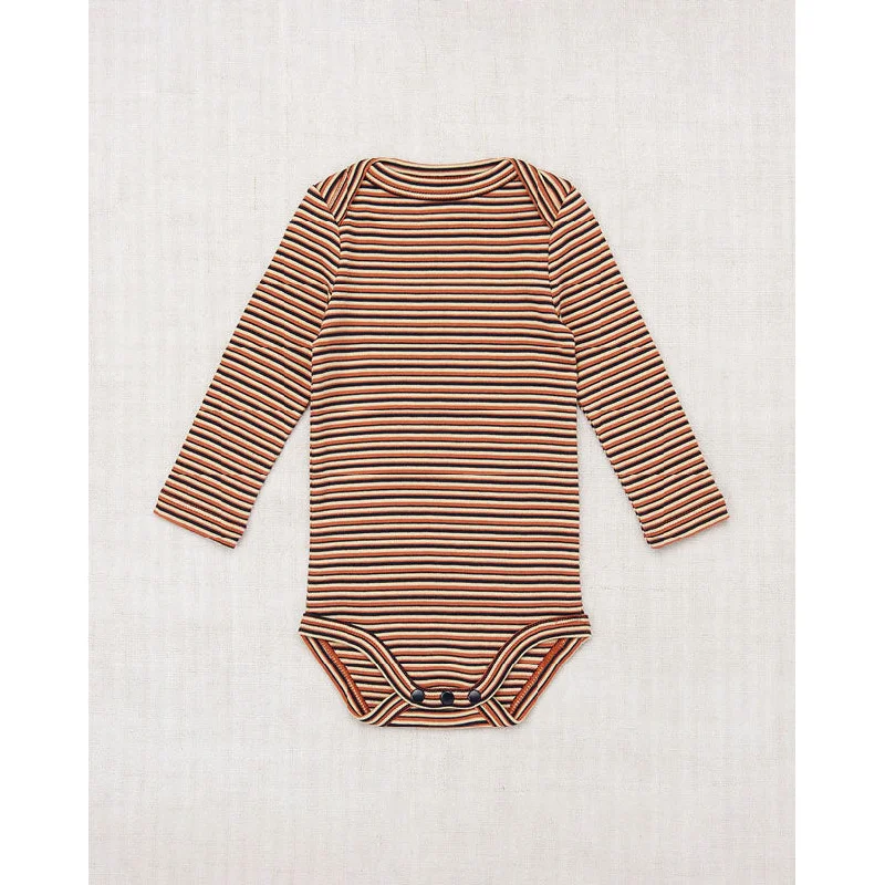 - Cat anti-jump window safety netMisha and Puff Layette Mini Stripe Lap Onesie - Cinnamon Stripe