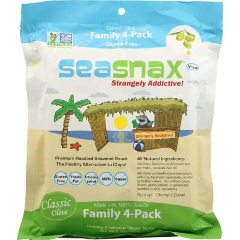 - Dog disposable foam shower gelSeasnax - Classic Olive Roasted Seaweed Snack