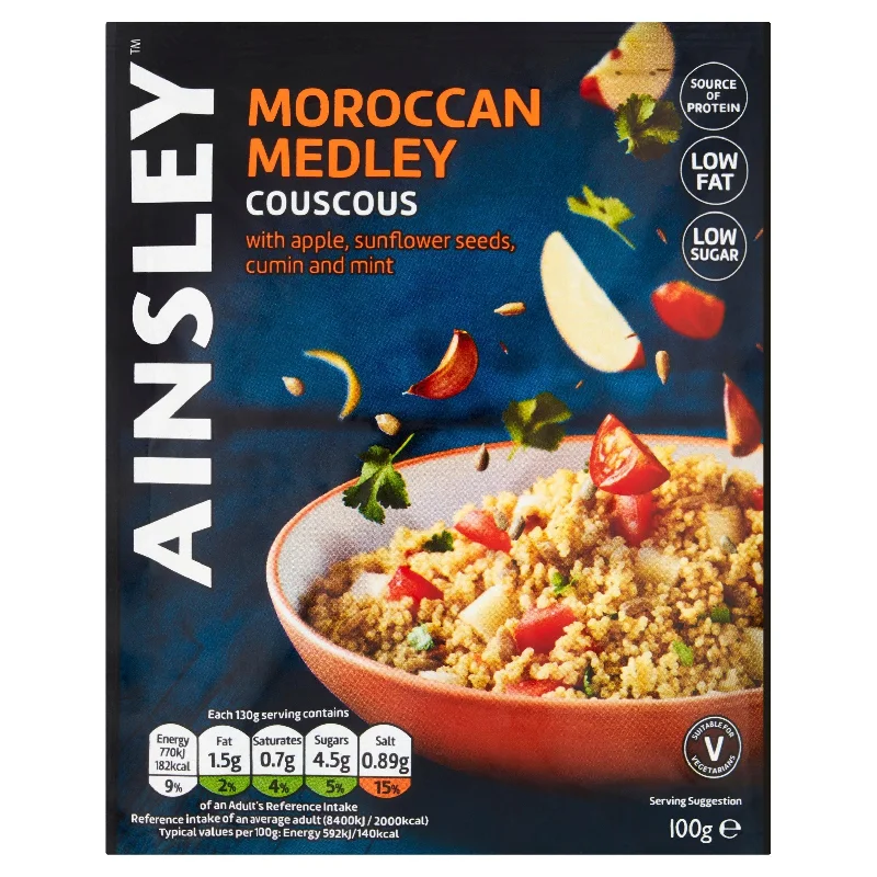 Pet ProductsAinsley Harriott Moroccan Medley Cous Cous 100g