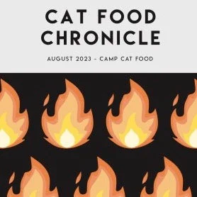    - Indoor cat food  Cat Food Chronicle August 2023 - Trail Mix Cookies and Cereal Milk Blondies - Digital Download