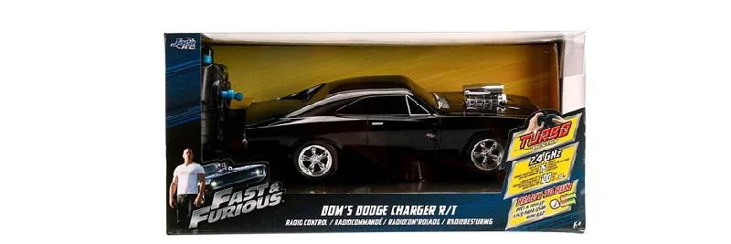 - Teething and chewing toys for puppiesFast & Furious RC 1970 Dodge Charger 1:24 Scale Die Cast Vehicle