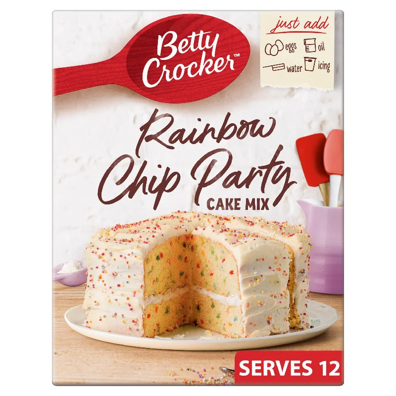 - Pet stroller can be taken on the planeBetty Crocker Rainbow Chip Party Cake Mix 425g