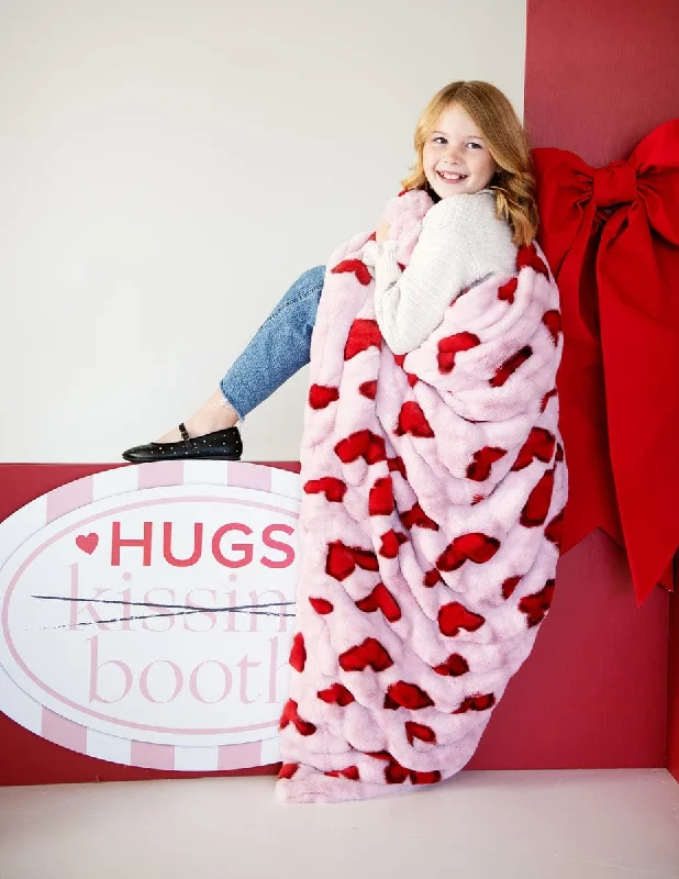 - Hamster silent running wheel to prevent chewingHugs Heart Red Blanket