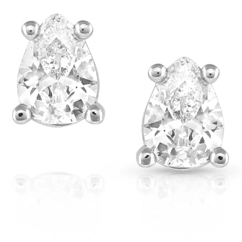 - ​​Christmas pet Christmas clothingGlistening Ice Crystal Post Earrings