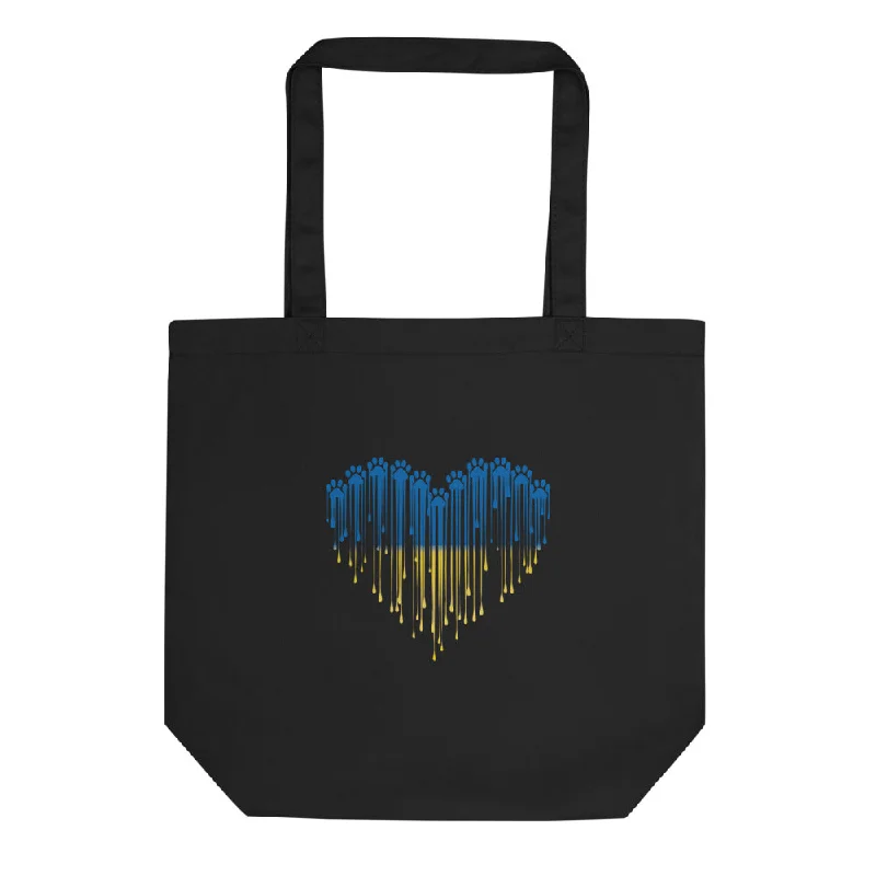 ---Paw Love For Ukraine Tote Bag