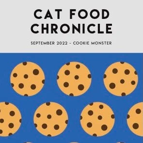    - Cat food for pregnant and nursing cats  Cat Food Chronicle September 2022 - Cookie Dough Creme Brulee, Churros Cookies - Digital Download