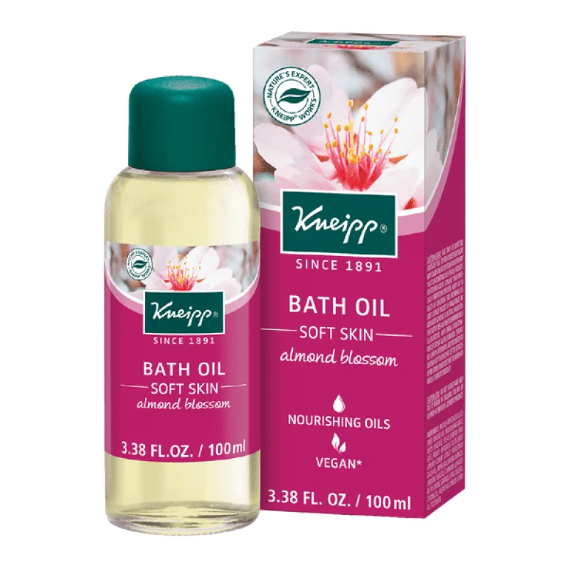 ---Kneipp Almond Blossom Soft Skin Bath Oil (3.38 fl oz) #1059