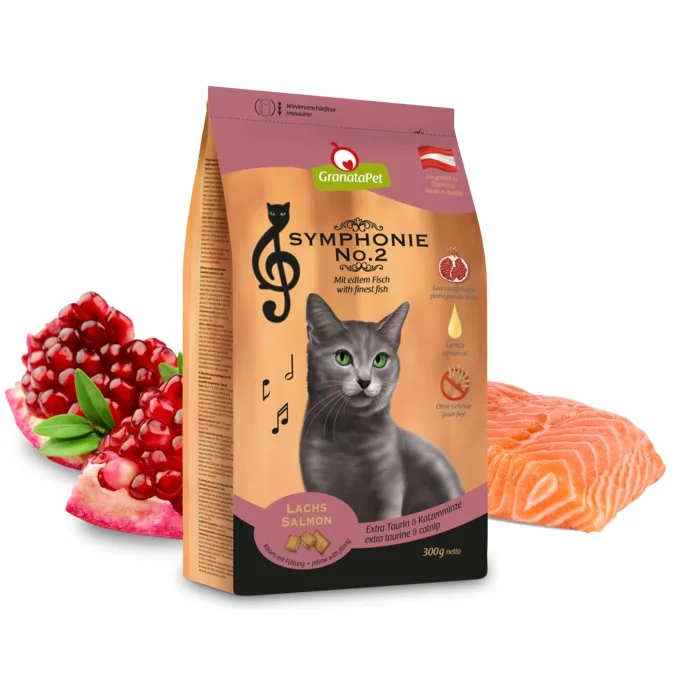 - Summer pet ice matGRANATAPET Cat Dry Food Symphonie NO. 2 SALMON 300g