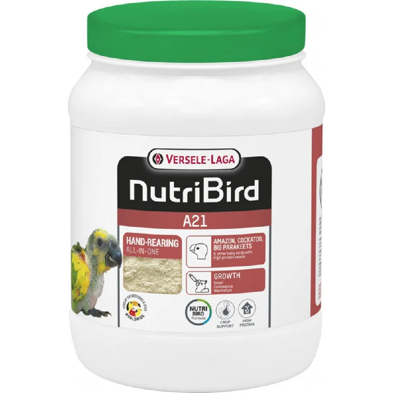 - Pet water dispenser UV sterilization versionVersele-Laga NutriBird A21 Hand-Rearing - Birds with High Protein Needs 800g