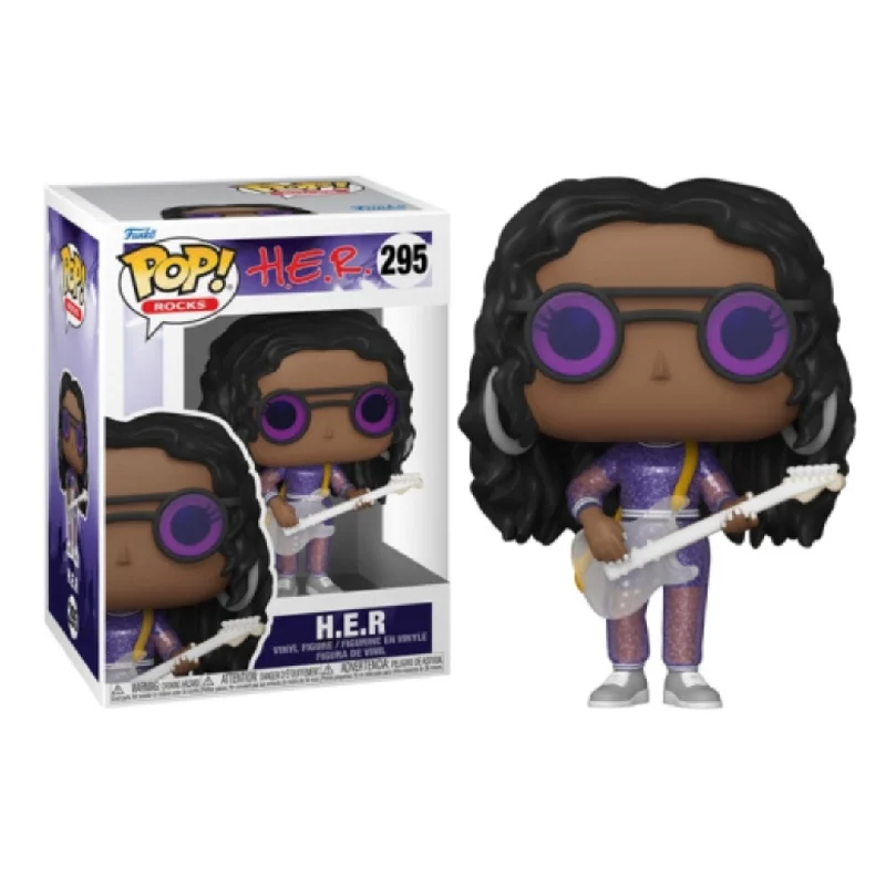 ---Funko Pop! Rocks H.E.R. Vinyl Figure H.E.R. #295