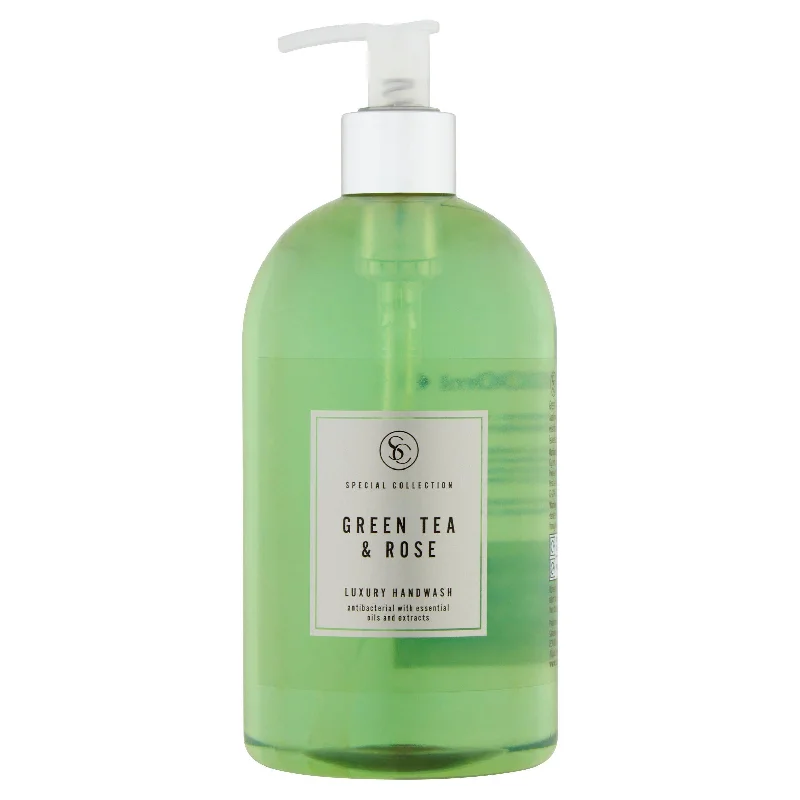 ---Sainsbury's Special Collection Green Tea & Rose Luxury Handwash 500ml