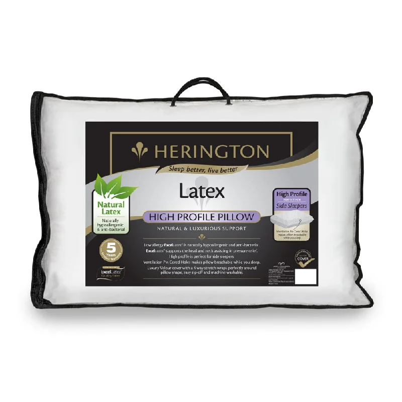 - Air box TSA certified check-inHerington Latex High Pillow