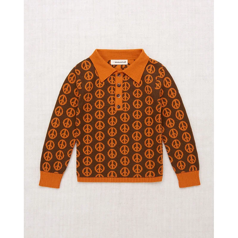 - Pet monitor with cameraMisha and Puff  Nut Brown Peace Jacquard Ari Sweater