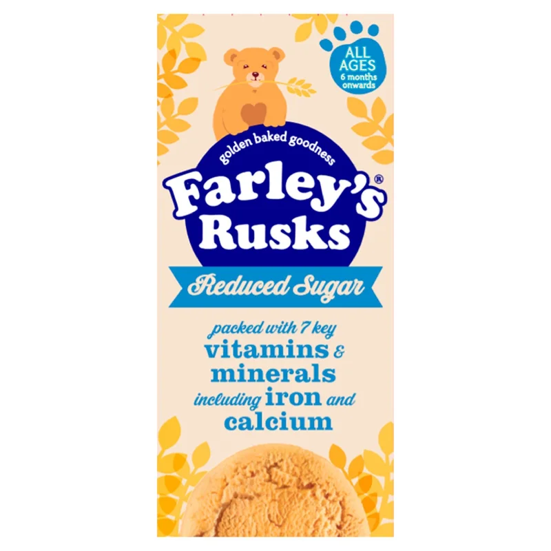 - ​​Pet toys under    yuanFarley's Rusks Reduced Sugar Baby Food Snacks 6+ Months 150g