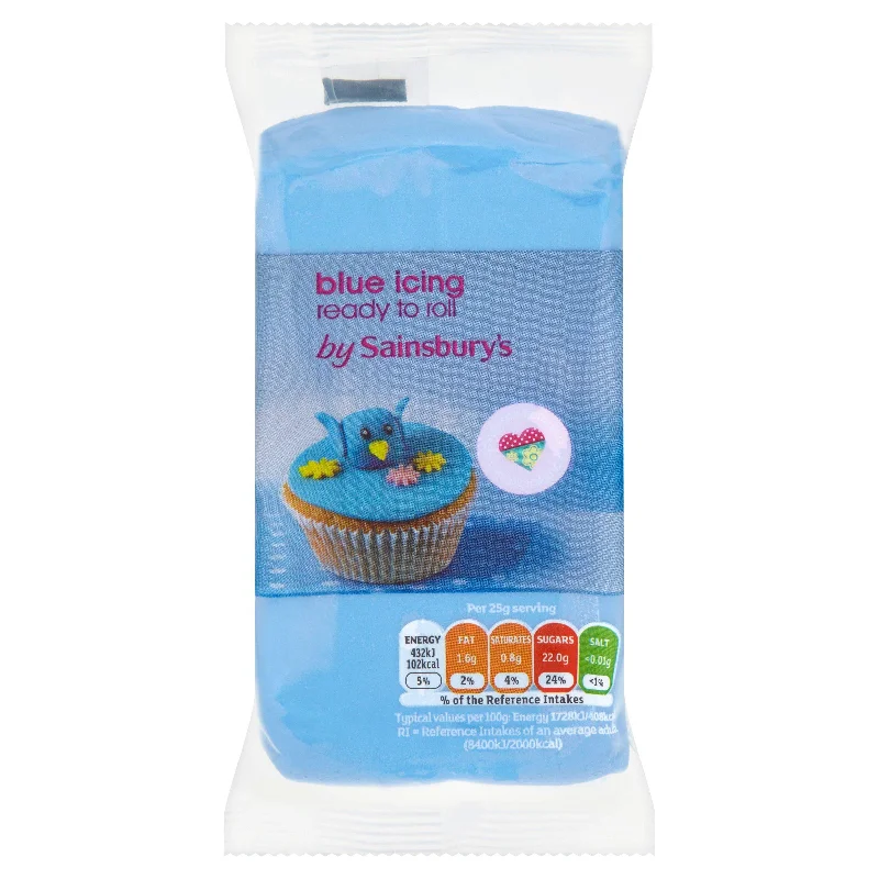 - Dog disposable foam shower gelSainsbury's Ready to Roll  Blue Icing 250g