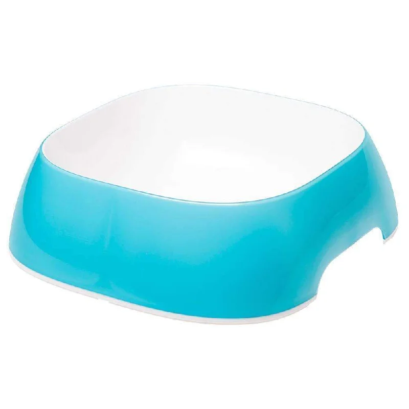  . **Dog snack bag is portable**Ferplast Glam Large Plastic Bowl For Dogs And Cats Azure